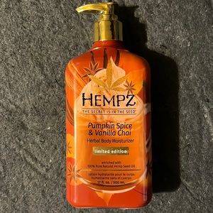 Pumpkin spice and vanilla chai, herbal body moisturizer – Limited addition